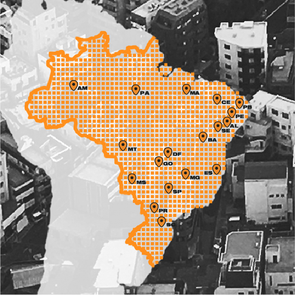 Mapa de atuacao Cerus
